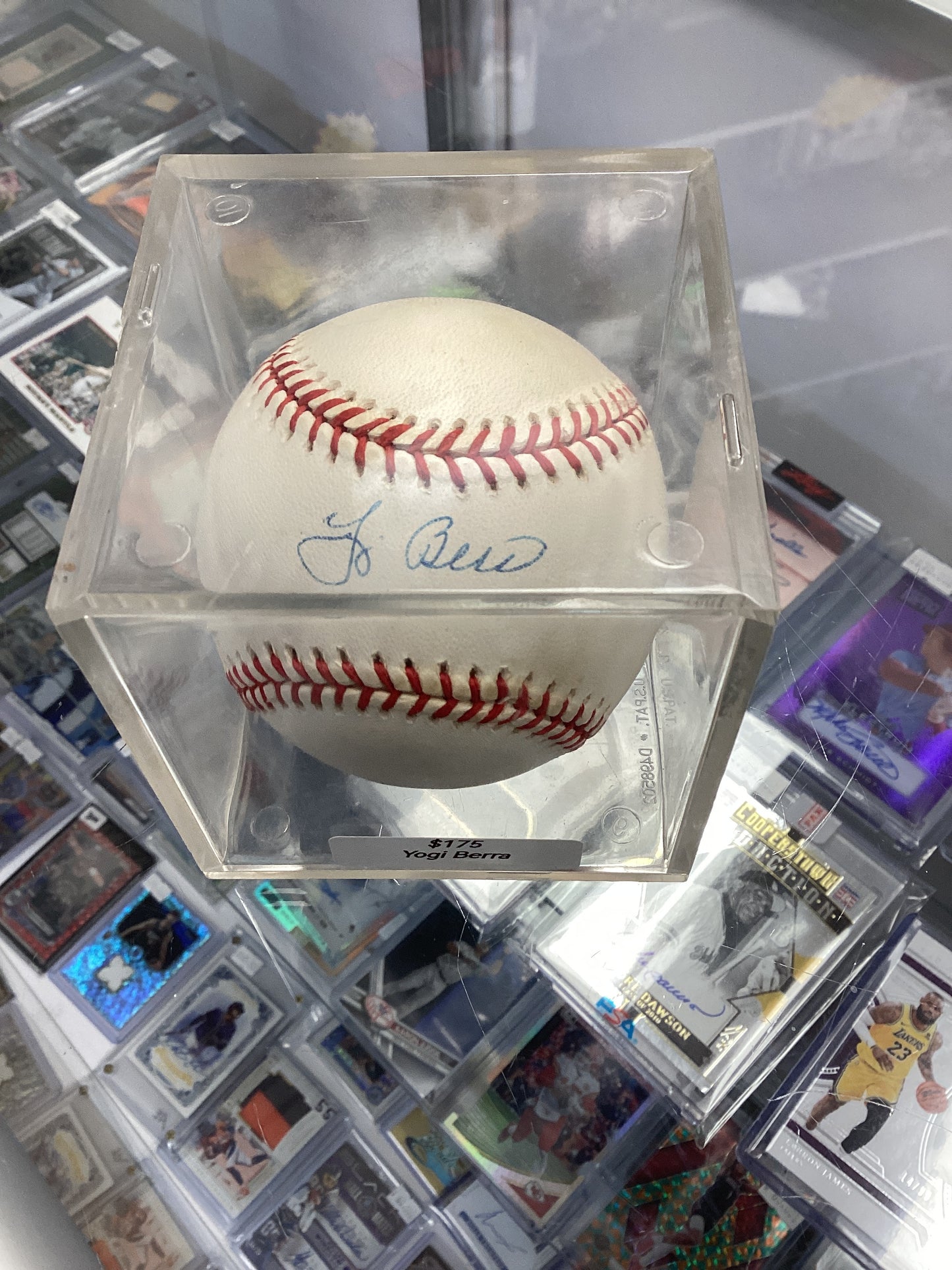 SIGNED BASEBALL YOGI BERRA