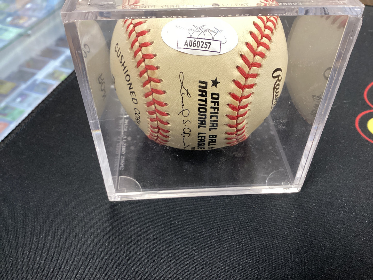 Duke Snider signed baseball