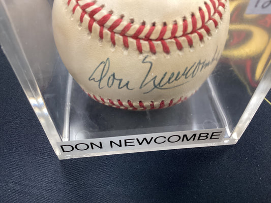 Don Newcombe Signed Baseball