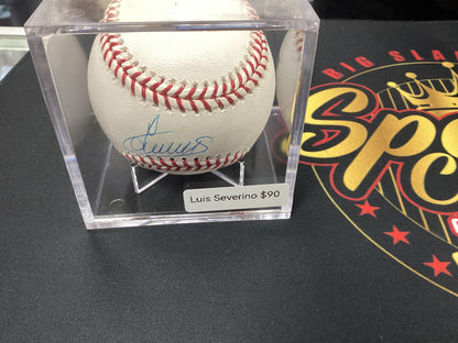 Luis Serverino Signed BaseBall