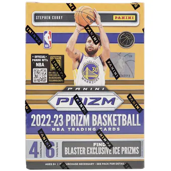 2022/23 Panini Prizm Basketball 6-Pack Blaster Box (Ice Prizms!)